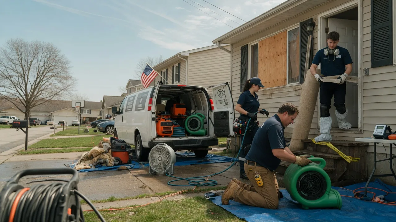 Water Damage Restoration in Keystone, IA near me